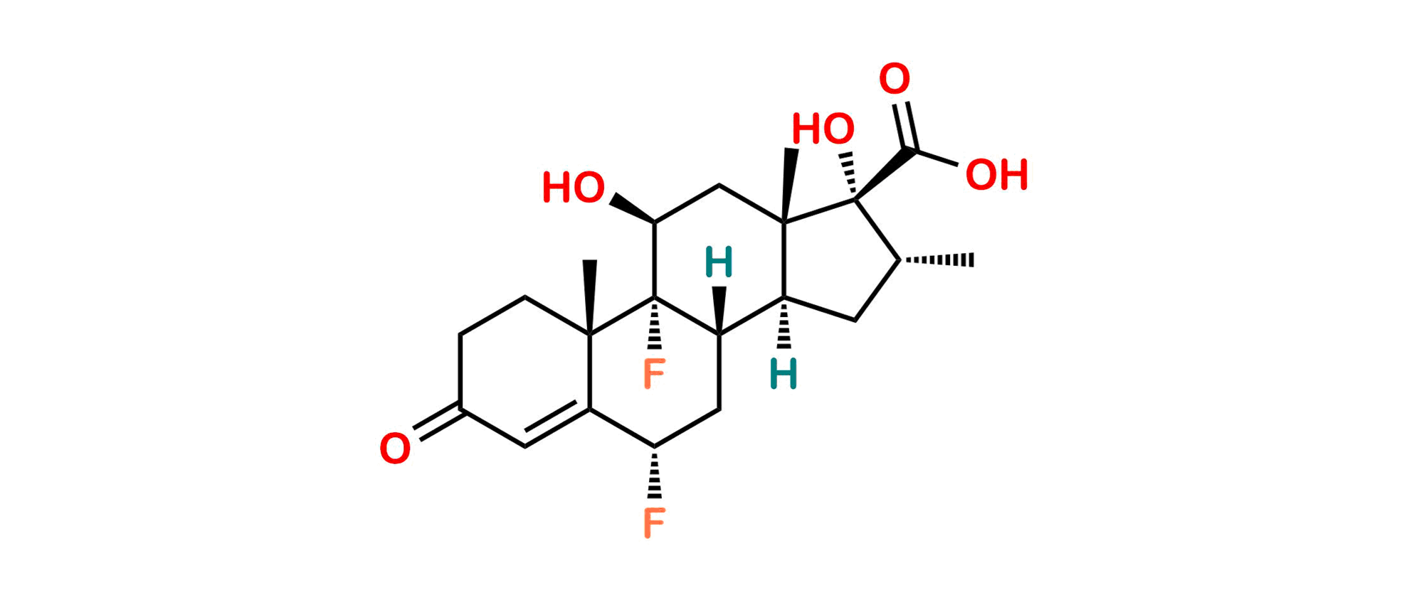 1,2-Dihydro Flumethasone Acid